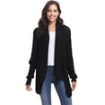 thumbnail image 6 of Uniexcosm Women's Sweaters Cardigan Open Front Casual Long Sleeve Knit with Pockets, 6 of 10