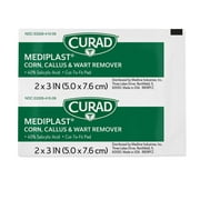 Curad Mediplast Corn, Callus & Wart Remover Pads, 25 Count