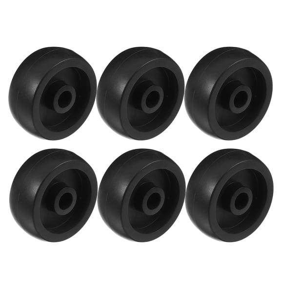 WORGEOUS 6pcs Universal Gym Wheel Rollers For Fitness Equipment Running Equipment Wheel For Treadmills Rowing Machines And Exercise Bikes