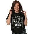 thumbnail image 2 of Halloween I Put A Spell On You Women's Graphic T Shirt Tees Brisco Brands X, 2 of 5