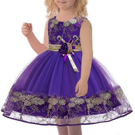 

Aayomet Flower Girl Dress 2023 New Children s Dress Lace Wedding Skirt Princess Dress Attended The Party To Attend The Event Rose Gold 2-3Years