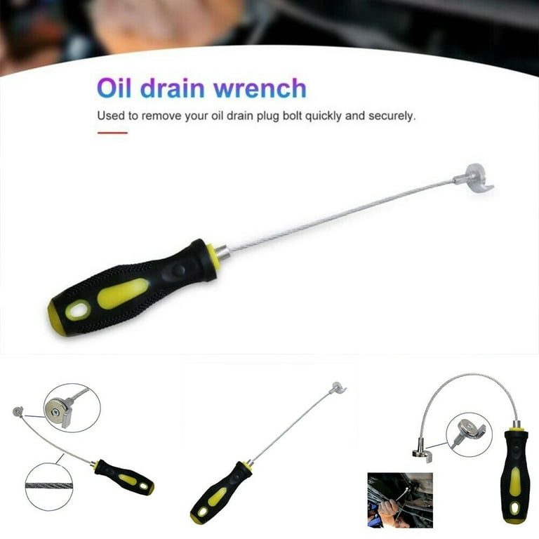 Magnetic Oil Drain Plug Remover Tool