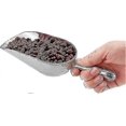 thumbnail image 5 of Cast Aluminum Round Bottom Bar Ice Flour Utility Scoop, Silver 10, 5 of 5
