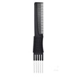 thumbnail image 1 of Guardurnaity Paquete de 1 peine para burlas, prevención electrostática, resistente al calor con puntas de Metal, peine para recoger el pelo para Cuidado del cabello, 1 of 5