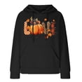 thumbnail image 7 of Brilliant Womens Clothes Fashion Women's Thanksgiving Print Casual Long Sleeve Round Neck Ladies Sweatshirts Tops Blouse Plain Hoodie Clearance Clothes under $5.00, 7 of 7