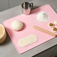 thumbnail image 4 of Yhmxh Tapete de silicona para hornear extra grueso para amasar con medidas y bordes elevados. Tapete de silicona antiadherente de grado alimenticio para pasteles, pan, galletas y pizza., 4 of 6
