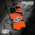 thumbnail image 2 of Oklahoma State Cowboys HD Phone Case Compatible with MagSafe Apple iPhone 13 Pro Max (Paint Stripe) by Affinity Bands, 2 of 4