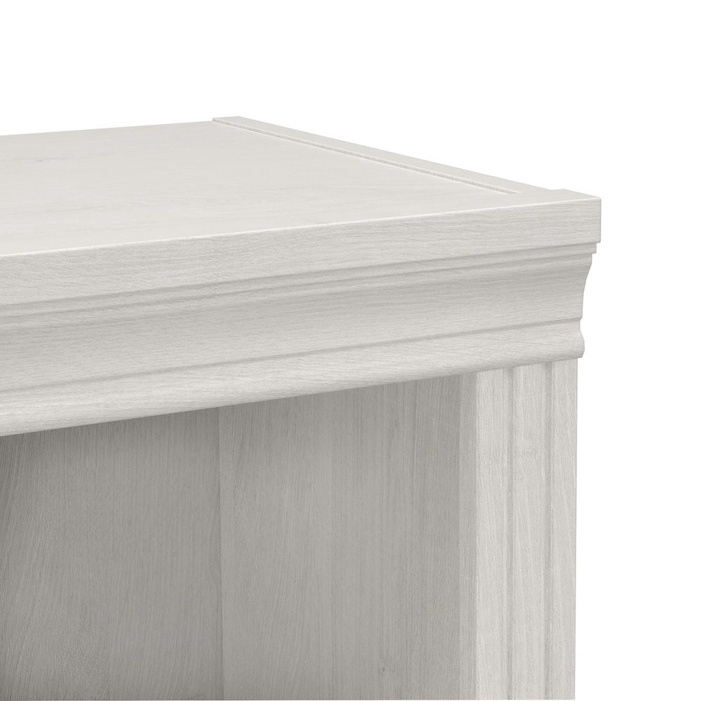 Saratoga Tall 5 Shelf Bookcase in Modern Gray - Engineered Wood