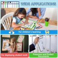 thumbnail image 5 of Reusable Note Holder Pocket Plastic File Bag Dry Erase Sleeve E, 5 of 5