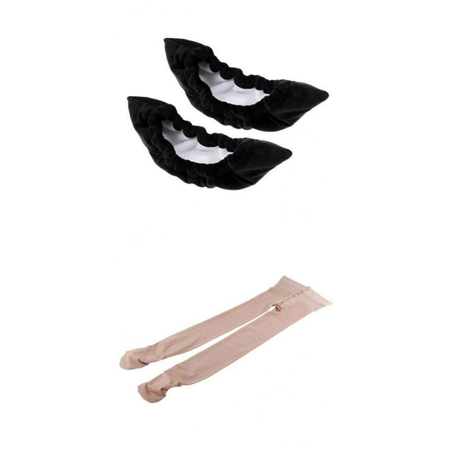 Pantalones de Patinaje Artístico sobre Medias Leggings Y de Cubierta de Patín kusrkot Medias de patinaje artístico