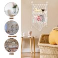 thumbnail image 3 of TABLZONE Multiuse Plush Storage Net Cotton Rope Hanging Hammock for Stuffed Animals and More, 3 of 6