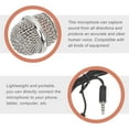 thumbnail image 4 of MasteelfCA 2Pcs Phone Microphones Mini Earphones Portable Microphones for Recording, 4 of 7