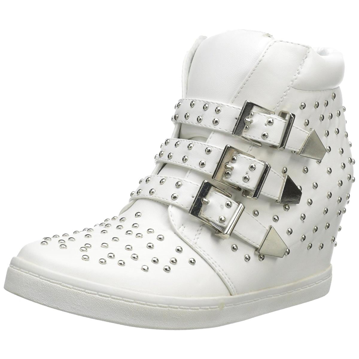 white wedge trainers womens