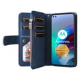 thumbnail image 4 of Compatible with Motorola Moto G100 Wallet Case with Card Slots PU Leather Zipper Flip Folio Cover, 4 of 5