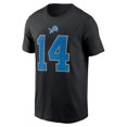 thumbnail image 2 of Men's Nike Amon-Ra St. Brown Black Detroit Lions Player Name & Number T-Shirt, 2 of 3