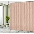 thumbnail image 4 of Ambesonne Abstract Shower Curtain, Simplistic Graphic Stripes, 69"Wx70"L, Pale Chocolate and White, 4 of 4