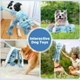 thumbnail image 4 of Prime Pets Dog Toys for Large Dogs, 27" Extra Large Plush Crinkle Squeaky Dog Toys, Tie-dye Blue Octopus, 4 of 8