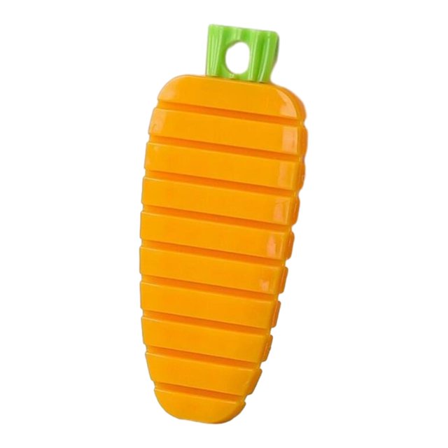 Cepillo de fregar flexible, cepillo para verduras, cepillo de limpieza de frutas y verduras crujiente para el hogar de zanahorias de maíz vegetal Amarillo