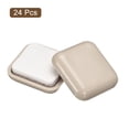 thumbnail image 3 of Uxcell Furniture Sliders Plastic Self-adhesive Square Sliding Pads Chair Glides for Carpeted Grey 0.98" 24Pcs, 3 of 6
