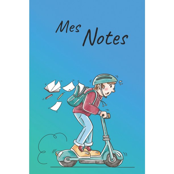 Mes Notes Carnet De Notes Trotinette Format 15 24 X 22 86 Cm 100 Pages Tendance Et Original Pratique Pour Noter Des Idees Paperback Walmart Com