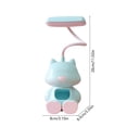 thumbnail image 3 of Rechargeable Desk Lamp Night Light with Mobile Phone Stand Soft Eye-Friendly Uniform Lighting for Back to School Student Dorm Bedroom Office Reading Study Makeup Touchup Bedside Night Navigation, 3 of 6