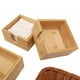 thumbnail image 3 of Porta servilletas de madera hecho a mano de 3 piezas - Porta servilletas de papel - Porta servilletas de madera artesanal, 3 of 5