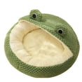 thumbnail image 2 of Cute Cartoon Pet Bed, Soft Plush Bed for Cats Dogs, Keep Warm, Breathable, Versatile Functionality - Lightweight and Portable, 2 of 7