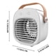 thumbnail image 2 of Bewildely Mini ventilador de aire acondicionado para el hogar, oficina, sala de estar, enfriador de agua Personal para interiores y exteriores, suministros Electrodomésticos Blanco Bewildely HA063213-01B, 2 of 6