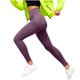 thumbnail image 1 of Pantalones de yoga para mujer, ajustados, de cintura alta, con realce de cadera, a rayas, con rosca, para uso externo., 1 of 8