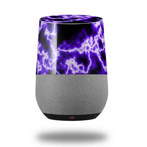 Decal Style Skin Wrap for Google Home Original - Electrify Purple (GOOGLE HOME NOT INCLUDED) by WraptorSkinz