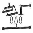 thumbnail image 1 of S SERENABLE LAT Pulldown Bar Cable Attachment Sturdy Heavy Duty Straight Bar Handle for Cable Pulley System Machine Home Fitness Exercise Style A, 1 of 9
