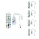 thumbnail image 1 of 5X Controlador Tuya WiFi RGB para Tira de Luz LED 3528 2835 5050 Controlador RGB con Control Remoto de 24 Teclas, 1 of 5