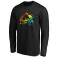 thumbnail image 2 of Men's Black Colorado Avalanche Team Pride Logo Long Sleeve T-Shirt, 2 of 3