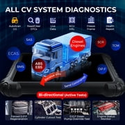 Truck Scanner Autel MaxiSys MS909CV, 3000+ Test, 64 Service, OE-Level J2534 Pr0gramming, Topology 2.0