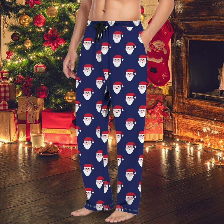 Mens xmas lounge pants hot sale