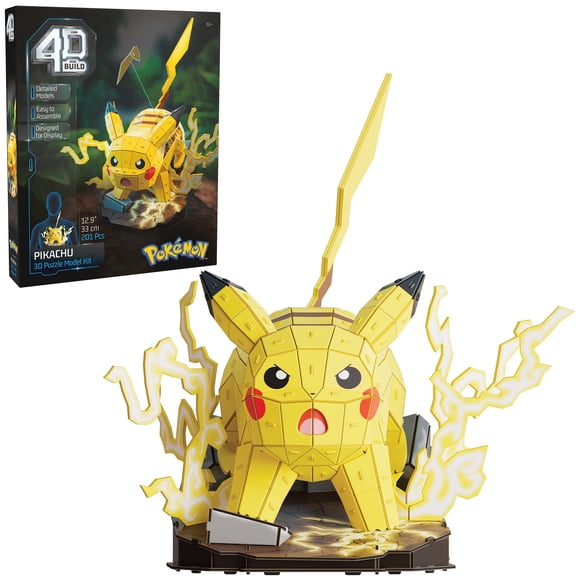 Rompecabezas 4D Puzzles Pokémon Pikachu 201 Piezas
