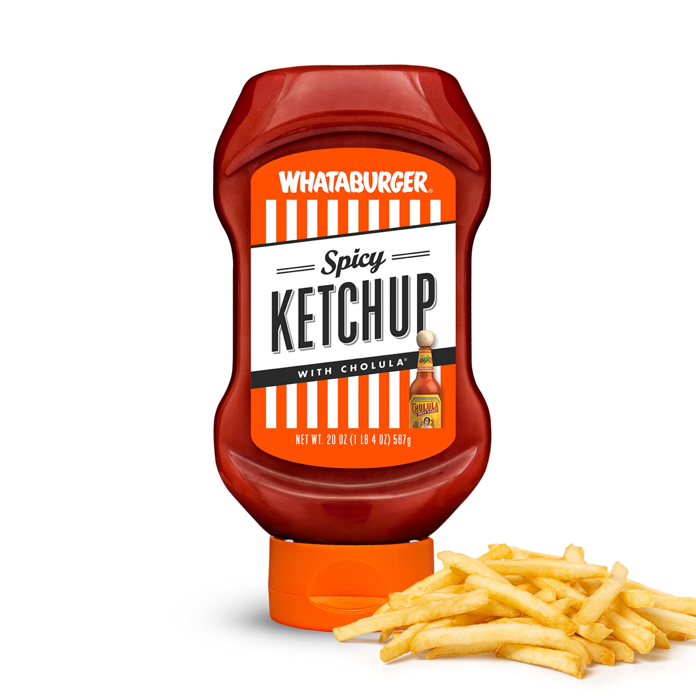 (3 pack) Whataburger Spicy Ketchup with Cholula