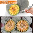 thumbnail image 3 of Melon Baller Scoop,stainless Steel Fruit Decoration Carving Knife,melon Watermelon Cantaloupe Ice Cream Sorbet Dessert Dual Function Ball Spoon For Ki, 3 of 5