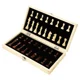 thumbnail image 2 of Magnetic Wooden Game Board Set Folding Chess Set With Chess Gong Bohan unisex, 2 of 2