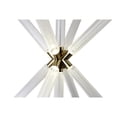 thumbnail image 4 of Design Living LED Chandelier, Gold, 4 of 6