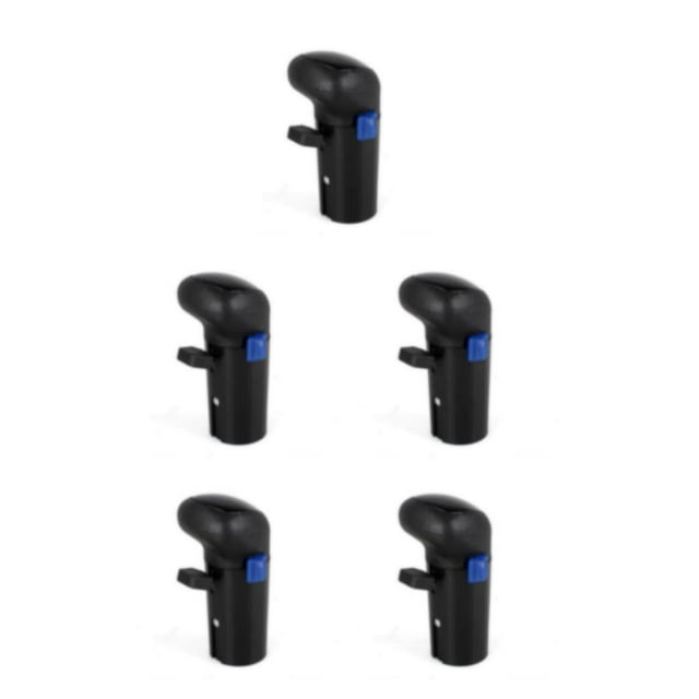 Destyer 1/2/3/5 Reliable Replacement Gear Stick For Comfortable Fitment Enhanced Performance Shifter Knob Lever Knob black 5PCS