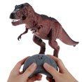 thumbnail image 2 of Lubelski RC Dinosaur Toy Vivid Look Tyrannosaurus Rex Triceratop Model Simulated Walking Creative Early Education Smart Toy Infrared Remote Control Dinosaur Kids Electric Toy Boys Gift, 2 of 7