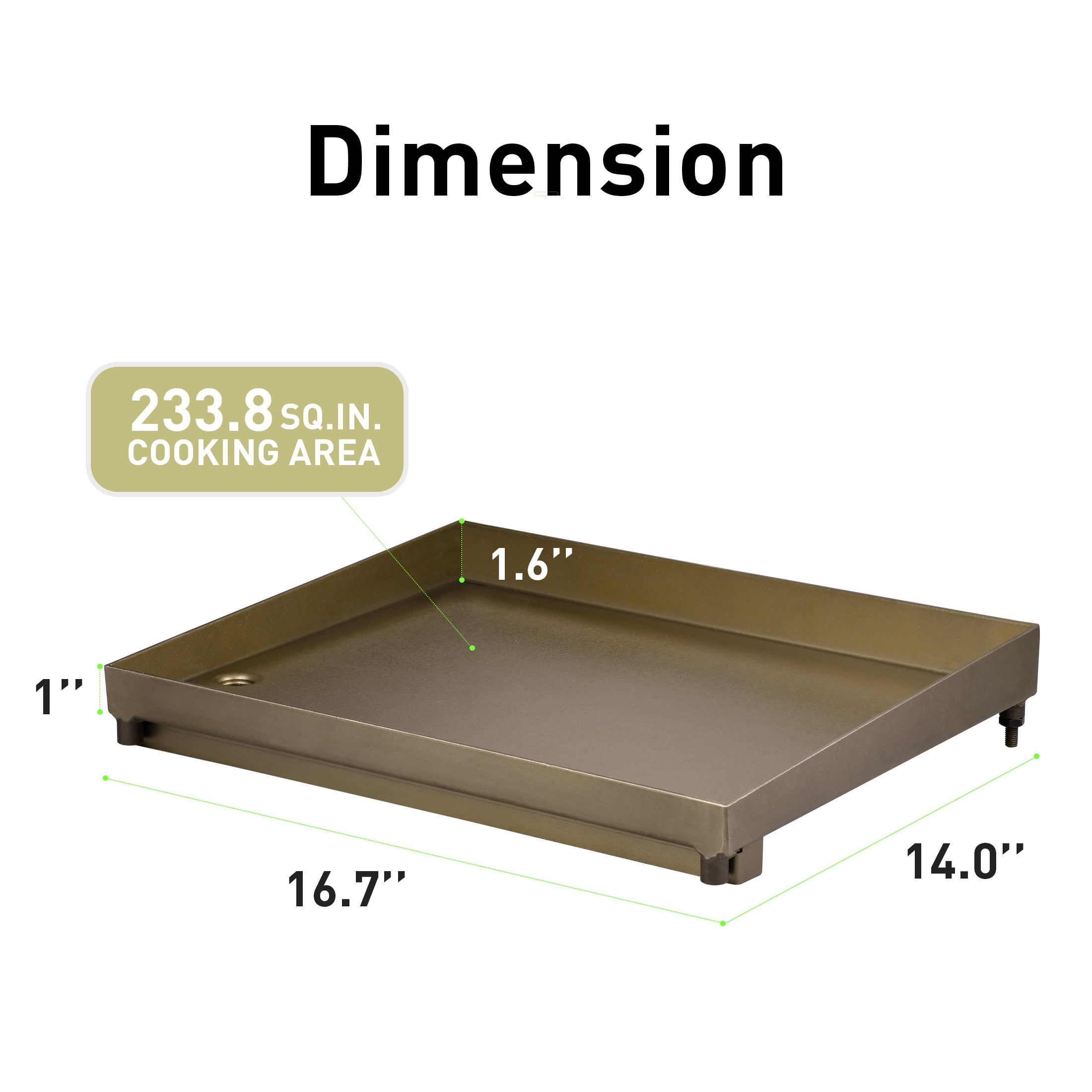 Hoss Griddle Accessories, Flat Top Griddle for Outdoor BBQ Cooking  - BRANDMAN GRILLS SINCE 1987