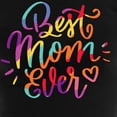 thumbnail image 3 of CafePress - Best Mom Ever Colorful Pajamas - Women's Short Sleeve Print T-Shirt and Pants Dark Cotton Pajama Set, 3 of 7