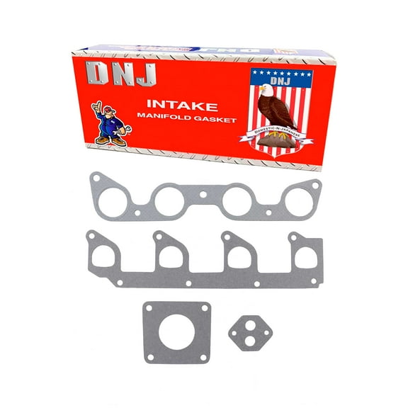 DNJ IG448 Intake Manifold Gasket Fits Cars & Trucks 95-01 Ford Mazda B2300 2.3L 2.5L L4 SOHC 8v