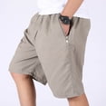 thumbnail image 6 of Men's Loose-Fit Cargo Shorts with Multiple Pockets for Casual Wear and Sports, 6 of 7