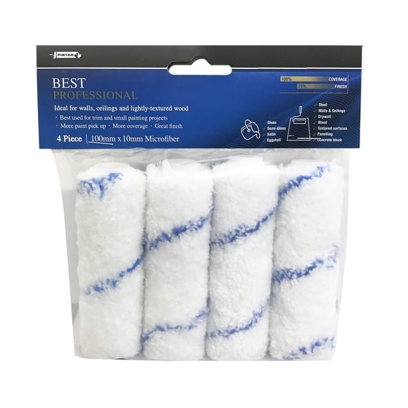 Pintar Manufacturing Corp. Microfiber Best Mini Rollers (4 pack)
