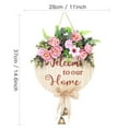 thumbnail image 3 of QTOCIO Welcome Home Decoration Wreath Shooting Props Door Wall Decoration, 3 of 9