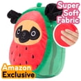 thumbnail image 2 of Peluche Squishmallows Original Prince The Watermelon Pug, 20 cm, 2 of 6