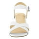 thumbnail image 4 of Zapatos de tacón de cuña con correa en el tobillo para mujer zapatos casuales de verano con punta abierta cómodos, 4 of 7
